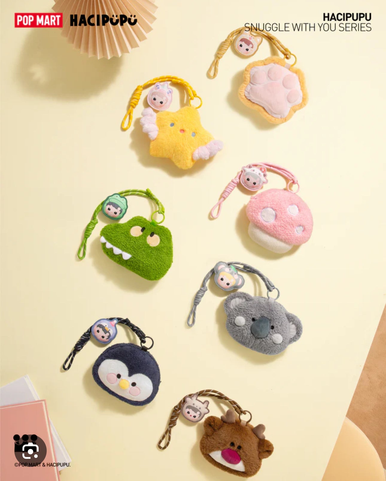 Hacipupu Snuggle with You Plush Bag with Freebie