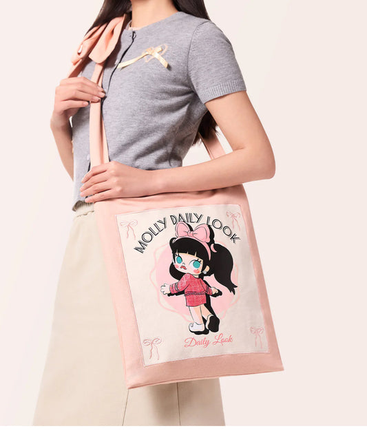 Molly Daily Look Pink Tote